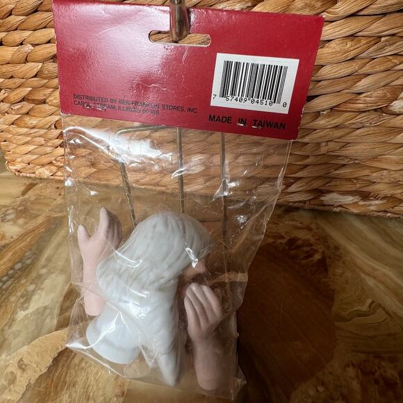 Porcelain Santa Doll Head and Hands: NIB - Picture 4 of 5